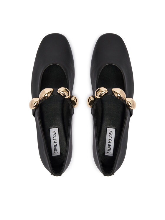 Steve Madden Балетки Steve Madden Poppin Flat 11005437 Чорний