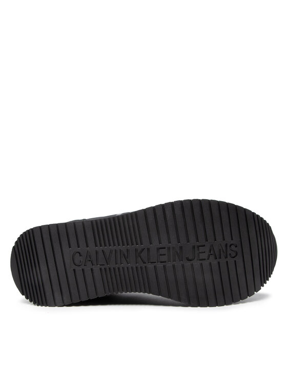 Calvin Klein Jeans Сникърси Calvin Klein Jeans Retro Runner 1 YW0YW00516 Черен