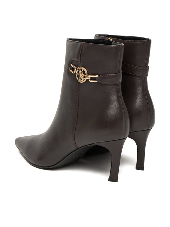 Guess Ботильйони Guess FLFPAI LEA10 Коричневий