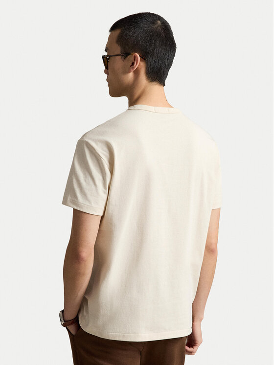 Polo Ralph Lauren Polo Ralph Lauren Camiseta 710B20010001 Crema Regular Fit