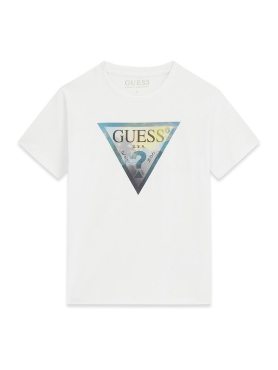 Guess Guess Camiseta L6GI25 K8HM4 Blanco Regular Fit