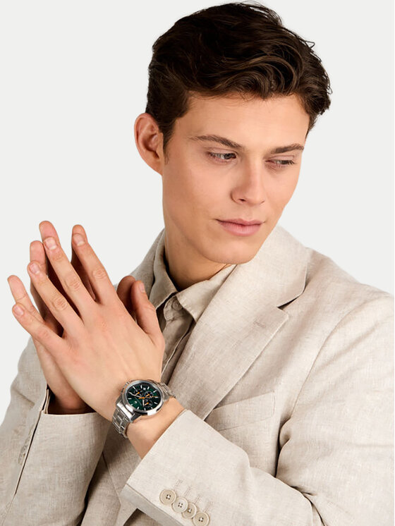 Maserati Годинник Maserati Successo Chronograph R8873621043 Срібний