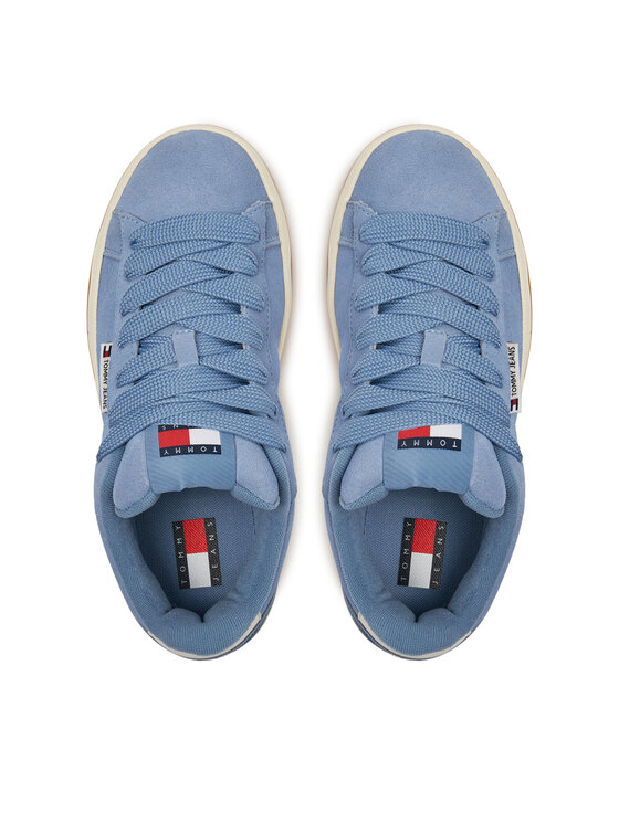 Tommy Jeans Sneakersy Tommy Jeans Tjw Skate Sneaker EN0EN02677 Niebieski