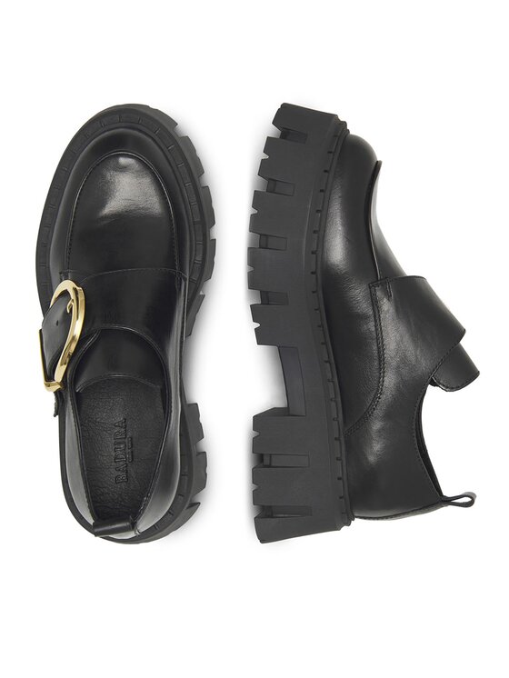 Badura Loafers Badura CECILE-24SS300 Čierna