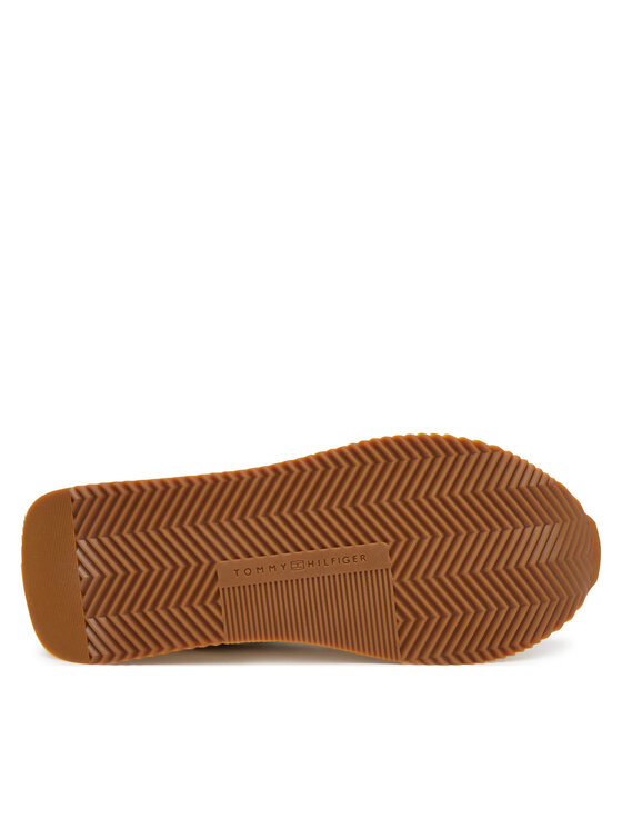 Tommy Hilfiger Superge Tommy Hilfiger Runner FW0FW08696 Écru