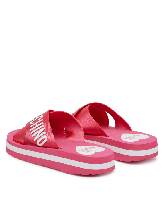 LOVE MOSCHINO Шльопанці LOVE MOSCHINO JA28324G0MIX3604 Рожевий