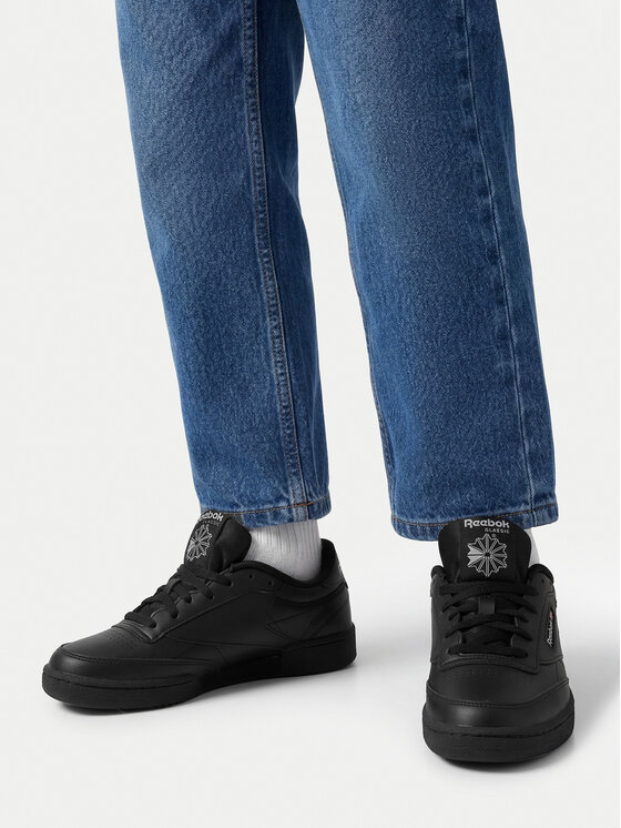 Reebok Снікерcи Reebok EO-CLUB C 100000198 Чорний