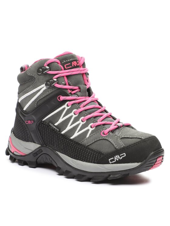 CMP Pārgājienu apavi CMP Rigel Mid Wmn Trekking Shoes Wp 3Q12946 Pelēks