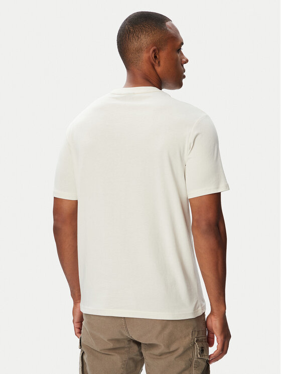 Napapijri Napapijri Camiseta Cabin NP0A8B3F Crema Relaxed Fit