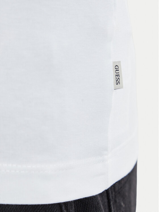 Guess Jeans Guess Jeans Camiseta W6YI16 K3995 Blanco Slim Fit