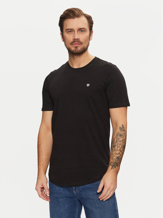 Jack & Jones Jack & Jones Set t-shirt majica﻿ Brody 12190468 Crna Regular Fit