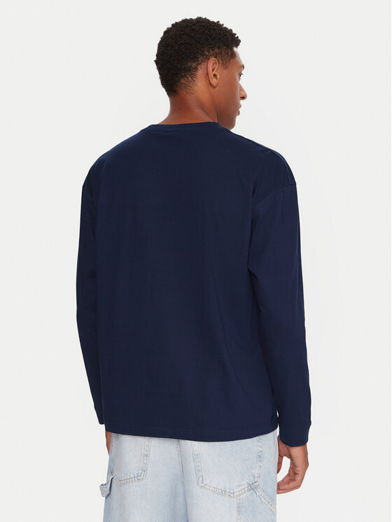 Reebok Reebok Longsleeve RK25155CCM Dunkelblau Regular Fit