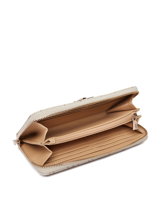 Guess Peňaženka Guess Emelie Logo Slg SWGP99 28146 Béžová