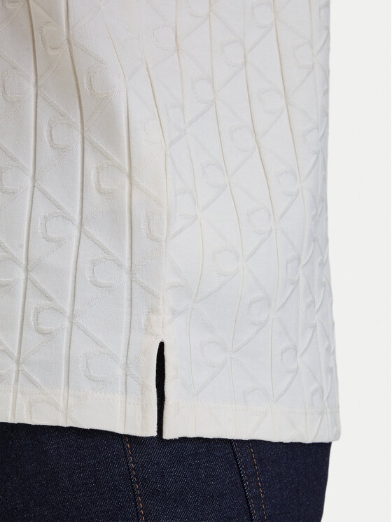 Calvin Klein Calvin Klein Polo LV04LE203G Crema Regular Fit
