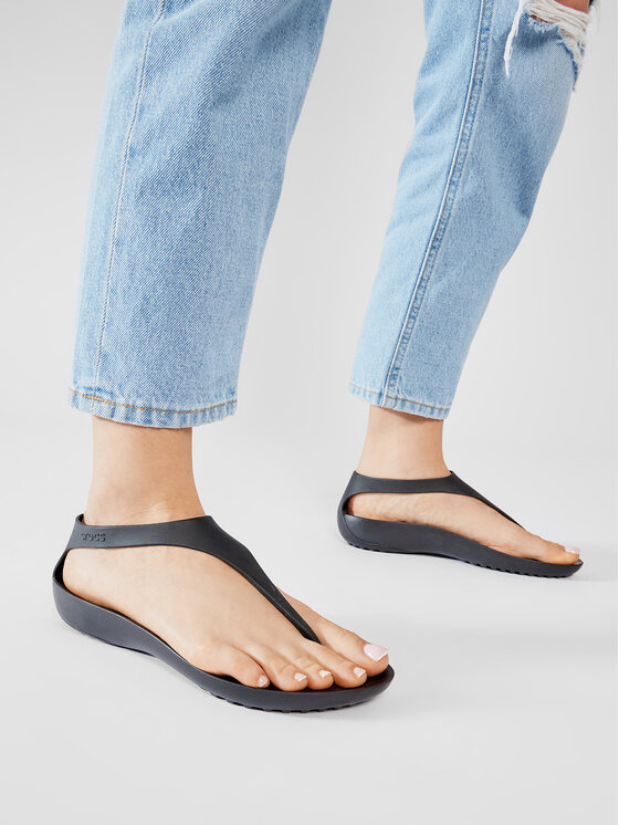 Crocs Sandalias Crocs Serena Flip W 205468 Negro