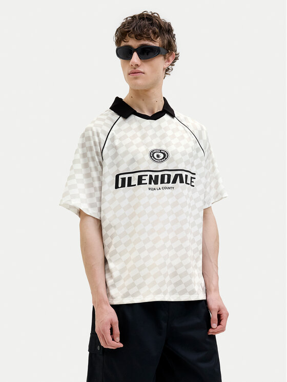 Jack & Jones Jack & Jones Поло Retreat 12277379 Бежевий Loose Fit