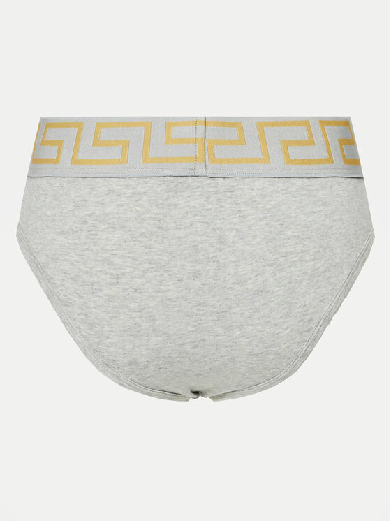 Versace Versace Класичні труси Greca 1001381 Сірий