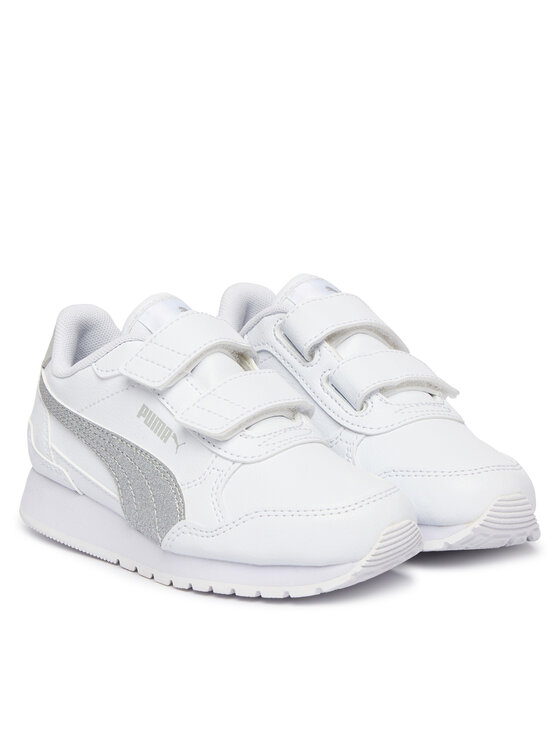 Puma Снікерcи Puma St Runner V4 Glitter 401587 01 Білий