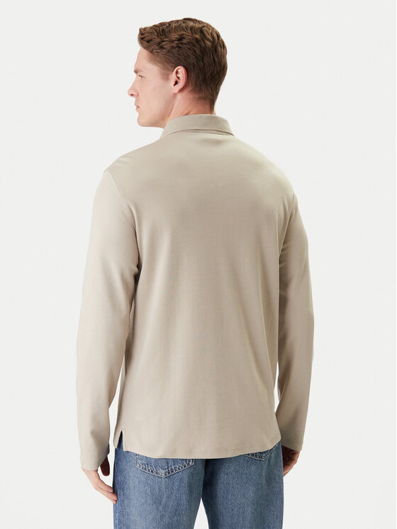 Calvin Klein Calvin Klein Polo LV040EM909 Beis Regular Fit