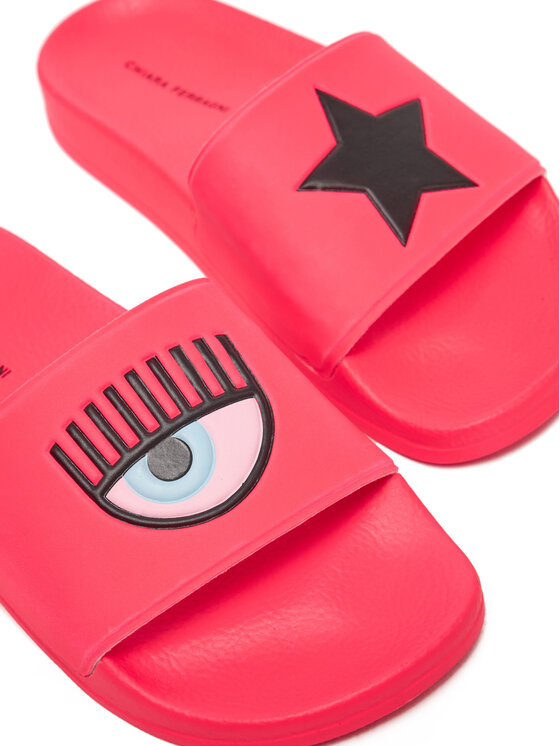 Chiara Ferragni Шльопанці Chiara Ferragni CF2657 Рожевий