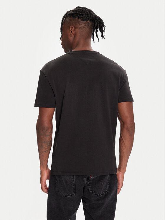 Tommy Jeans Tommy Jeans Camiseta DM0DM22464 Negro Regular Fit