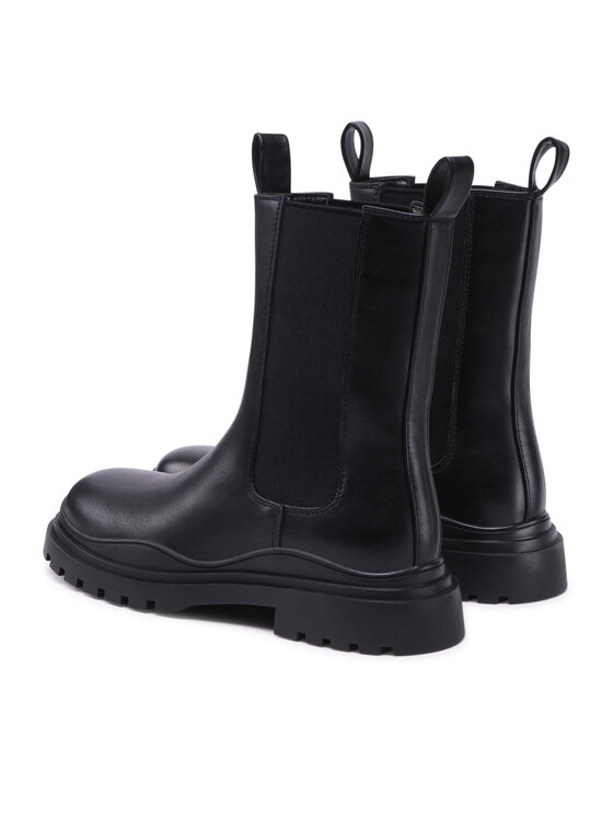 DeeZee Μποτάκια με λάστιχο DeeZee H90152-1K Μαύρο