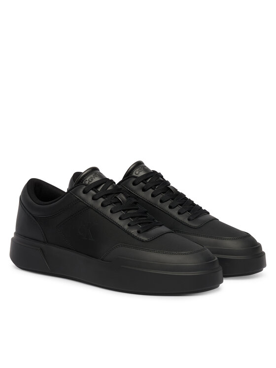 Calvin Klein Zapatillas Calvin Klein Chunky Cups Laceup Oxf Mix Mat HM0HM02326 Negro