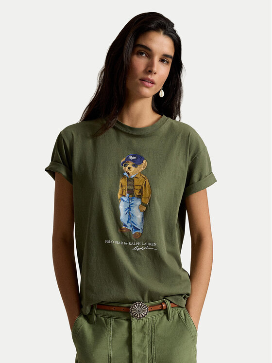 Polo Ralph Lauren Polo Ralph Lauren Camiseta 211B17806001 Verde oscuro Regular Fit