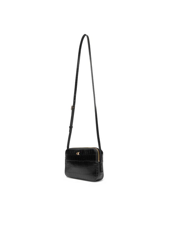 Calvin Klein Geantă Calvin Klein Ck Croc Camera Bag LV04F3285G Negru
