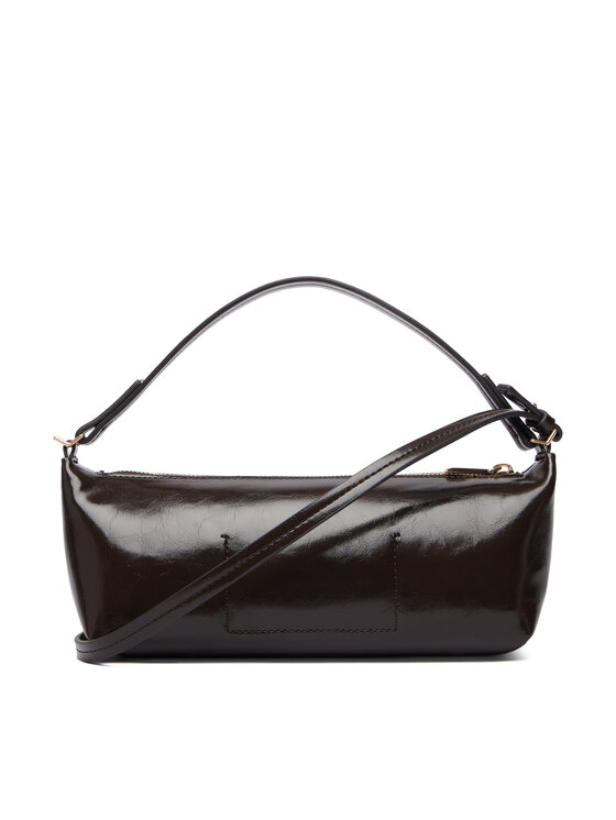 Calvin Klein Torebka Calvin Klein Foil Logo Glossy Conv Bag LV04F3738G Brązowy