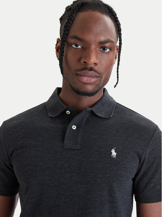 Polo Ralph Lauren Polo Ralph Lauren Поло Classics 710536856031 Сірий Slim Fit