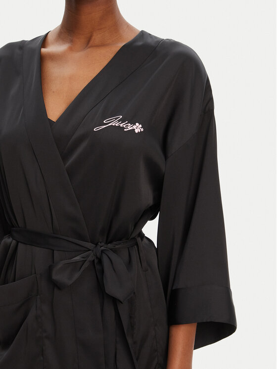 Juicy Couture Juicy Couture Халат JCLRB125513 Чорний