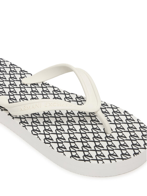 Armani Exchange В'єтнамки Armani Exchange XDQ010 XV700 MZ266 Білий