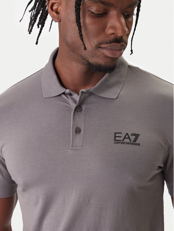 EA7 Emporio Armani EA7 Emporio Armani Polo 8NPF14 PJVQZ U8086 Gris Regular Fit