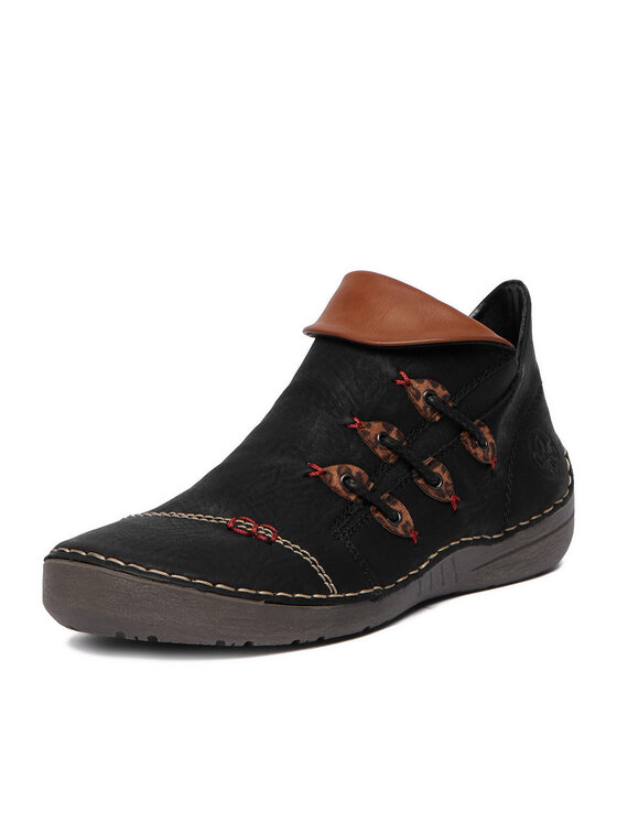 Rieker Botki Rieker CEO-72581-00 Czarny
