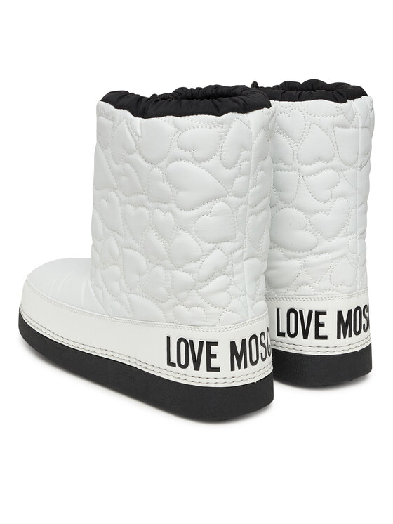 LOVE MOSCHINO Снігоходи LOVE MOSCHINO JA24202G1NISE10A Білий