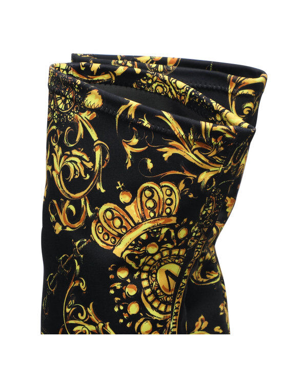 Versace Jeans Couture Kozačky Versace Jeans Couture 71VA3S53 Černá