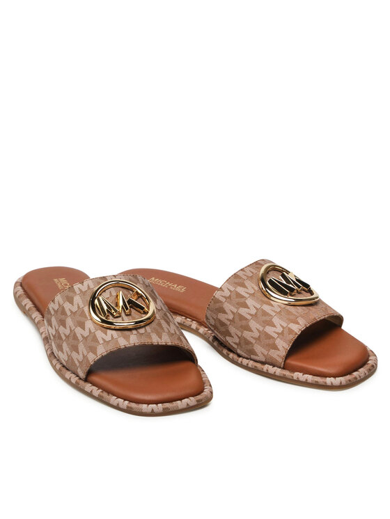 MICHAEL Michael Kors Ciabatte MICHAEL Michael Kors Hayworth Slide 40S2HAFP1Y Marrone