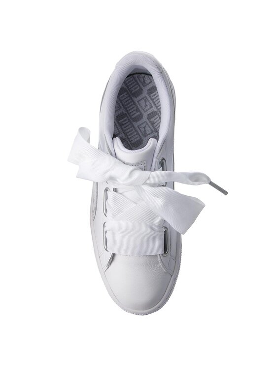 Puma Сникърси Puma Basket Heart Oceanaire 366443 02 Бял