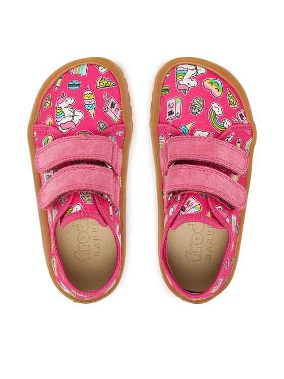 Froddo Тапочки Froddo Barefoot Canvas G1700440-10 S Рожевий