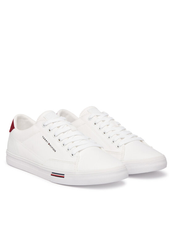 Tommy Hilfiger Zapatillas de tenis Tommy Hilfiger Vulc Core Rwb Long FM0FM05813 Blanco