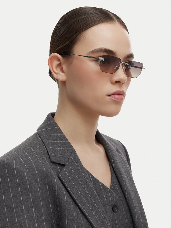 Tom Ford Сонцезахисні окуляри Tom Ford FT1355 Сірий