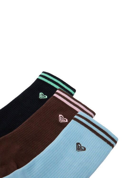 Roxy Довгі шкарпетки Roxy CEO_BR_ROXY_2032_W_AW25 (3 PACK) Кольоровий