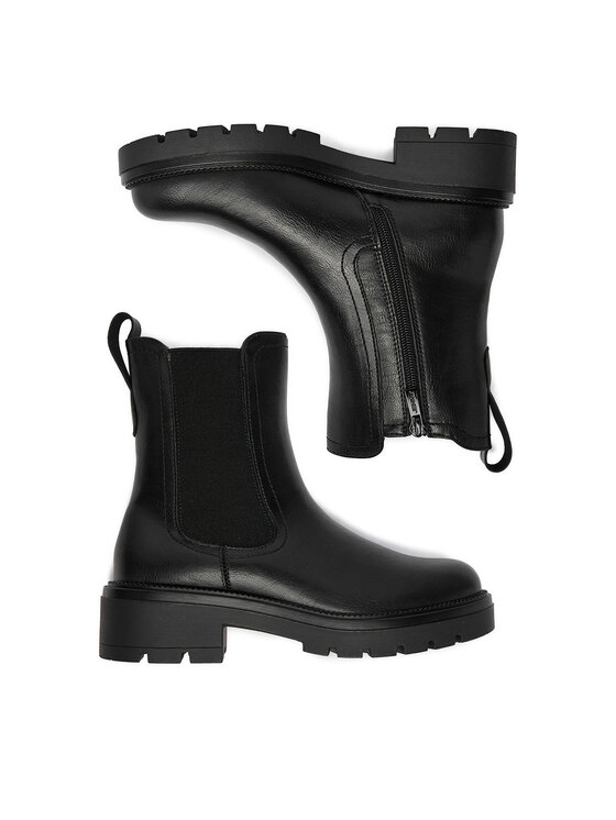 JENNY Bokacsizma JENNY CEO-WS8503-03 Fekete