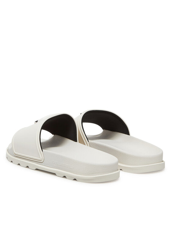 KARL LAGERFELD Шльопанці KARL LAGERFELD Kondo Tred KL70905 Білий