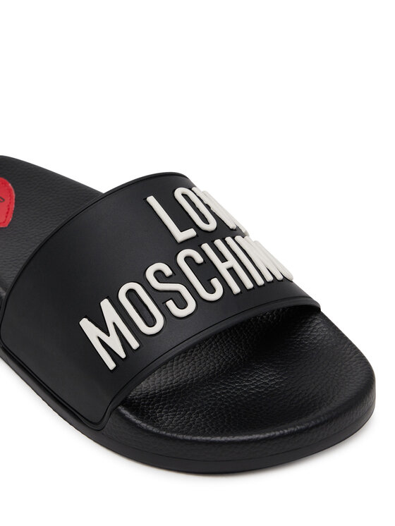 LOVE MOSCHINO Šľapky LOVE MOSCHINO JA28052G0MI14000 Čierna