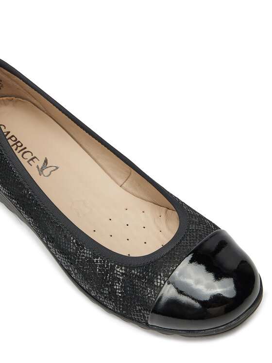 Caprice Balerinos Caprice 9-22103-41 Juoda