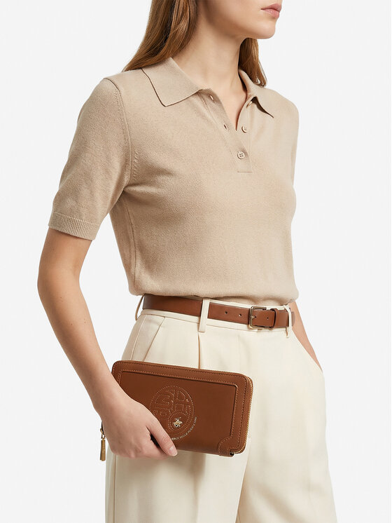 Beverly Hills Polo Club Гаманець Beverly Hills Polo Club CWBEO-BHPC-W1-009-SS26 Коричневий