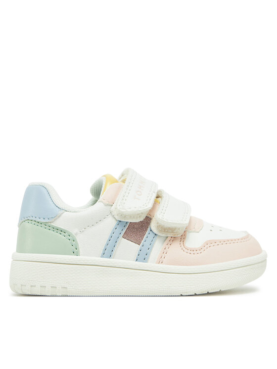 Tommy Hilfiger Sneakers Tommy Hilfiger Flag Low Cut Velcro Sneaker T1A9-33730-1439 M Multicolore