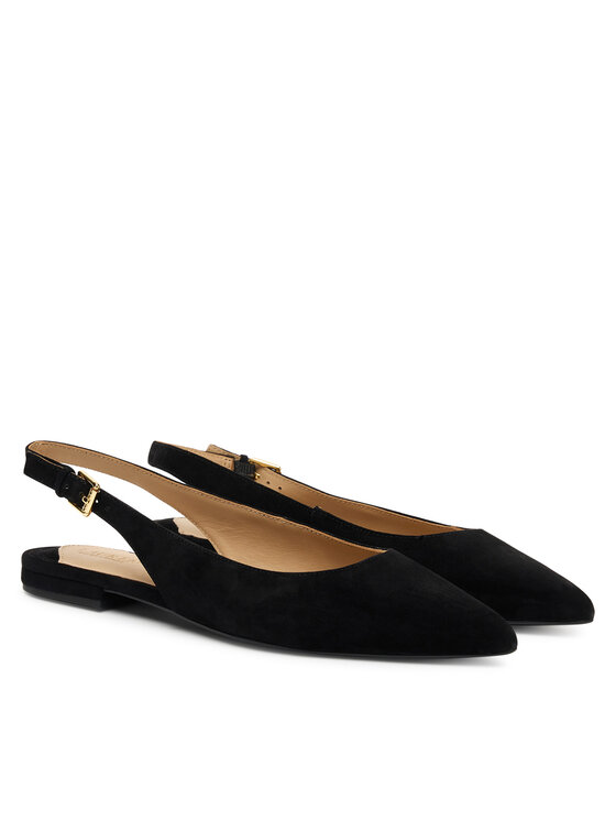 LAUREN RALPH LAUREN Balerīnas LAUREN RALPH LAUREN 802967746001 Melns